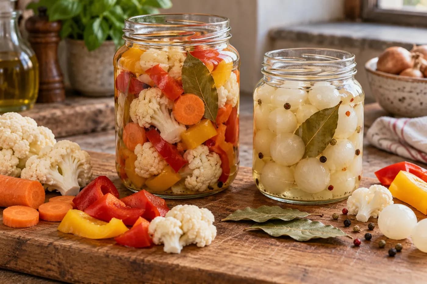 Sott'aceto e giardiniere