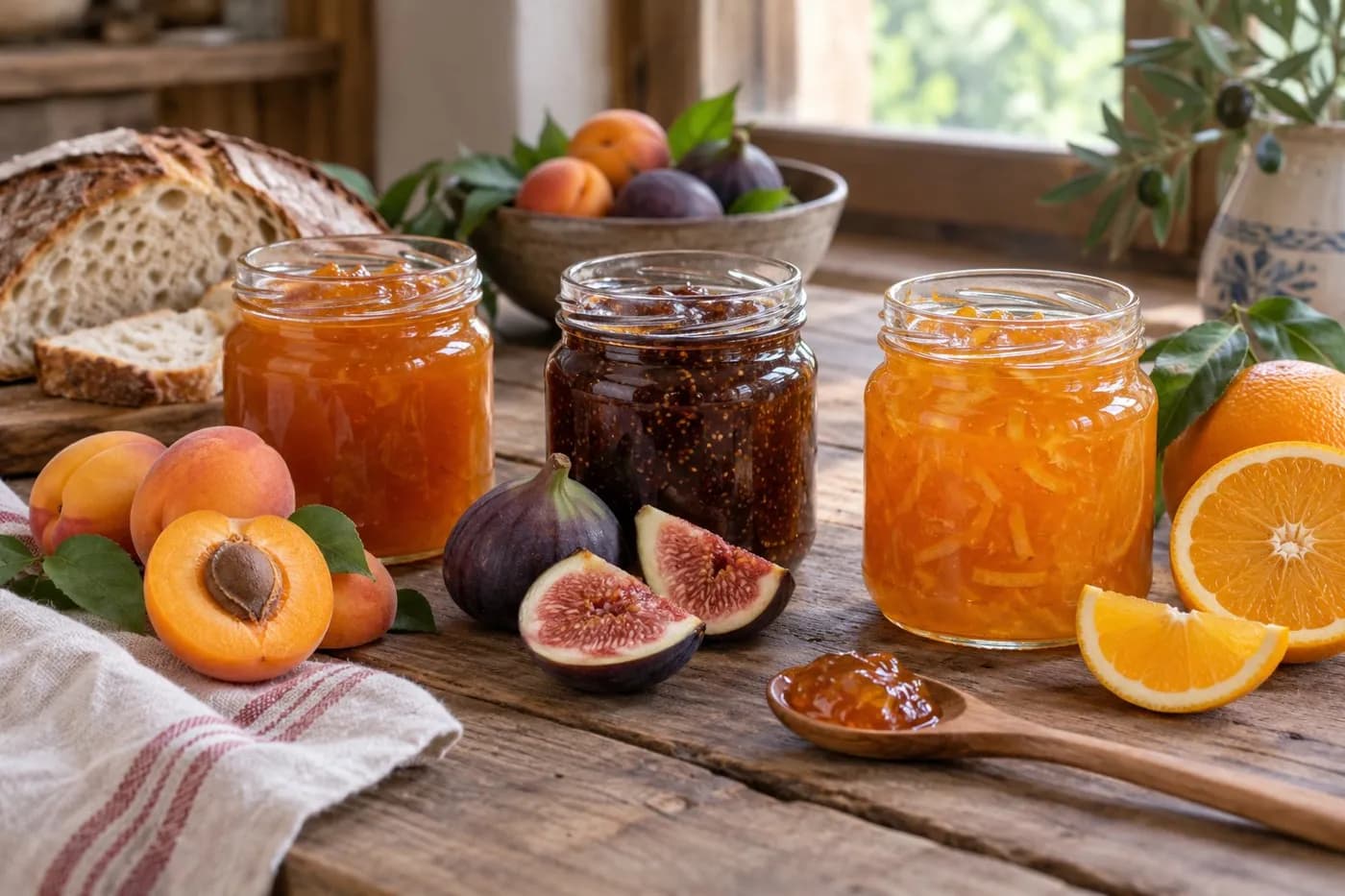 Confetture, marmellate e mostarde